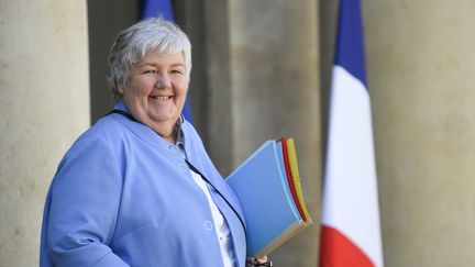 Selon la ministre en charge du dossier corse Jacqueline Gourault, il y a eu des&nbsp;"avancées"&nbsp;et notamment du côté des&nbsp;"prisonniers politiques", un terme qu'elle a utilisé contrairement aux usages gouvernementaux. (ERIC FEFERBERG / AFP)