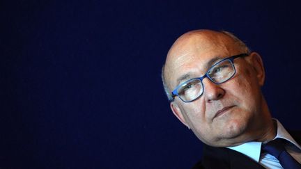 Le ministre des Finances Michel Sapin, le 3 octobre 2014. &nbsp; (DOMINIQUE FAGET / AFP)