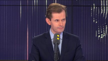 Guillaume Larrivé, secrétaire général délégué des Républicains, député de l’Yonne, mardi 20 novembre 2018. (RADIO FRANCE / FRANCEINFO)