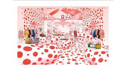 Exposition « Graphic Fashion » : Yayoi Kusama pour Louis Vuitton
 (DR)