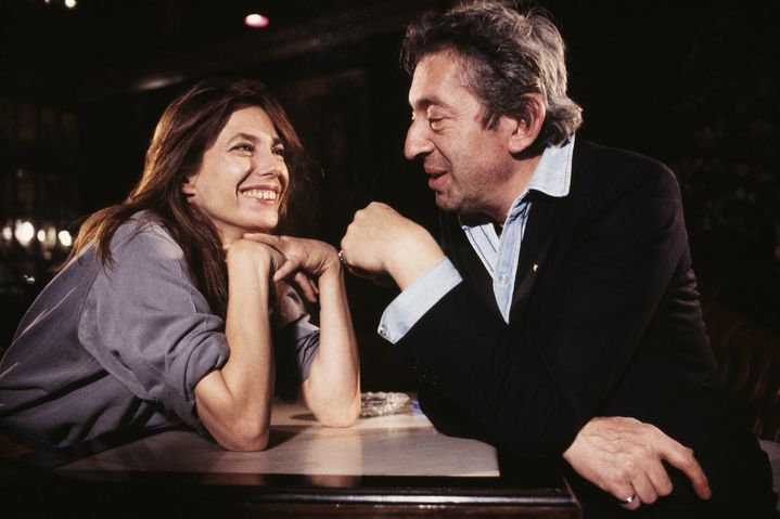 Jane Birkin et Serge Gainsbourg en 1985. (DENIZE ALAIN / SYGMA / GETTY IMAGES)