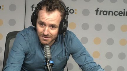 Tristan Waleckx était l'invité d'Info médias le jeudi 16 décembre 2021. (FRANCEINFO / RADIO FRANCE)