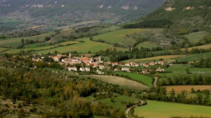 Le paysage des Causses, dans les Cévennes (Aveyron). (ERIC CABANIS / AFP)