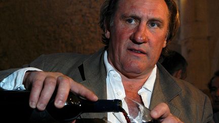 Gérard Depardieu est connu pout être un bon vivant aimant lever le coude.
 (Bruno Campels/PQR/Le Midi Libre/MaxPPP)