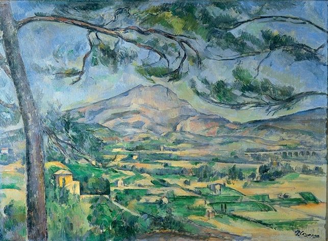 Paul Cézanne - Montagne Sainte-Victoire (1887) - Courtauld Institute of Art - Londres
 (Courtauld Institute of Art - Londres)