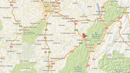 Un b&eacute;b&eacute; a &eacute;t&eacute; retrouv&eacute; mort dans le cong&eacute;lateur d'un appartement &agrave; Moirans (Is&egrave;re), mardi 23 avril 2013. (GOOGLE MAPS / FRANCETV INFO )