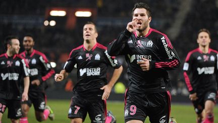 Gignac a donné la victoire à l'OM face à Toulouse (PASCAL PAVANI / AFP)