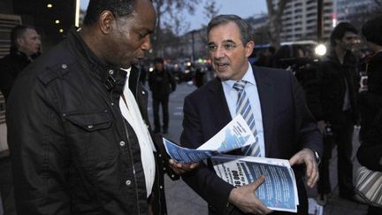 Thierry Mariani, leader de la droite populaire tarctant contre le droit de vote des étrangers (MEHDI FEDOUACH / AFP)