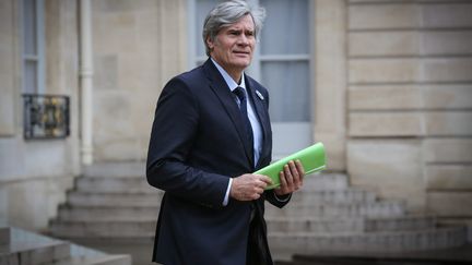 Stéphane Le Foll, ministre de l'Agriculture à l'Elysée, en novembre 2016. (FR?D?RIC DUGIT / MAXPPP)