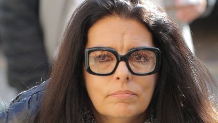 Fran&ccedil;ois Bettencourt Meyers &agrave; la sortie du palais de justice de Bordeaux (Gironde), le 3 f&eacute;vrier 2015. (  MAXPPP)