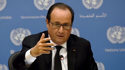  (François Hollande au siège des Nations unies à New York © REUTERS/Alain Jocard/Pool)