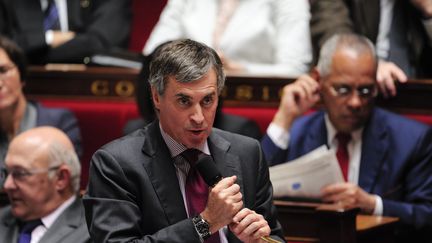 Budget Minister Jérôme Cahuzac speaks at the National Assembly, November 20, 2012 (CHRISTOPHE MORIN / MAXPPP)