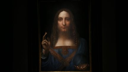 Le Salvator Mundi, attribué à Léonard De Vinci a été vendu 450 millions de dollars en 2017. (MOHAMMED ELSHAMY / ANADOLU AGENCY)
