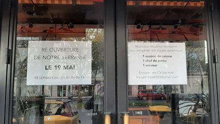 Ce restaurant d'Issy-les-Moulineaux peine à recruter du personnel. (FARIDA NOUAR / RADIO FRANCE)