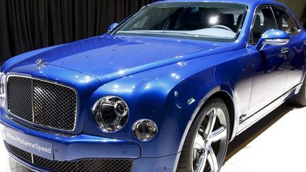 Une Bentley au salon de l'automobile à Genève en mars 2015. (Reuters / Arnd Wiegman )