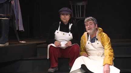 " À la Ligne - Feuillets d'usine" avec Pierre-Yves Louarn et Fabiana Medina&nbsp;au théâtre de la Passerelle de Limoges (France 3 Nouvelle Aquitaine)