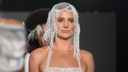 Patrycja Plesiak printemps-été 2025 à la Fashion Week de Paris le 26 septembre 2024 (STEFANIA DANESE / GORUNWA)