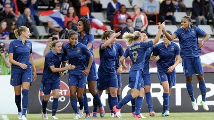 L'équipe de France vise une médaille olympique (BERTRAND GUAY / AFP)