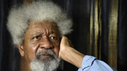 Premier écrivain africain à obtenir le prix Nobel de littérature en 1986, le Nigérian Wole Soyinka n'a jamais dissocié son engagement politique de son œuvre. Il est l'auteur d'une soixantaine de romans, pièces de théâtre et poèmes.&nbsp; (PIUS UTOMI EKPEI / AFP)