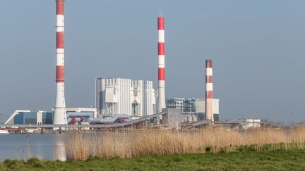 La centrale à charbon de Cordemais (Loire-Atlantique), le 9 mars 2021. (BAPTISTE ROMAN / HANS LUCAS / AFP)