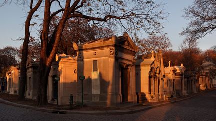 Le cimeti&egrave;re du P&egrave;re-Lachaise, &agrave; Paris, le 13 f&eacute;vrier 2014. (MANUEL COHEN / AFP)