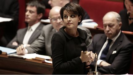 &nbsp; (La ministre de l'Education nationale, Najat Vallaud-Belkacem, souhaite améliorer l'enseignement de la laïcité © MAXPPP)