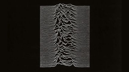 Le graphique de la pochette de &quot;Unknown Pleasures&quot; de Joy Division
 (Peter Saville)