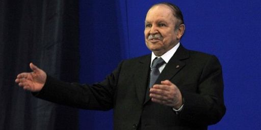 Le président algérien, Abdelaziz Bouteflika, le 8 mai 2012 (AFP - FAROUK BATICHE )