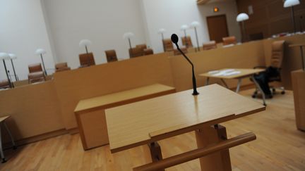 Salle d'audience du tribunal d'instance de Besançon (Doubs), le 24 novembre 2010. (DAMIEN GAUTIER / MAXPPP)