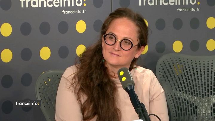 L'hydrologue Emma Haziza était l'invitée de franceinfo lundi 22 juillet 2019. (FRANCEINFO)