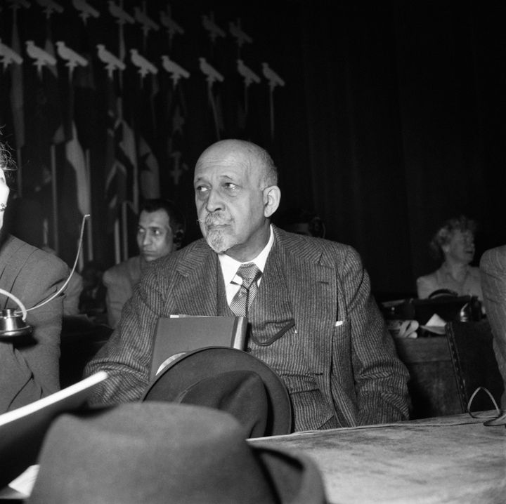 William Edward Burghardt (W. E. B.) Du Bois en 1950. Il fut l'un des pères du premier Congrès panafricain. (AFP)