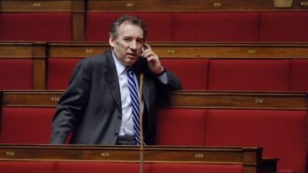 Pour la première fois depuis 1986, François Bayrou n'est pas certain de retrouver son siège à l'Assemblée. (ERIC FEFERBERG / AFP)