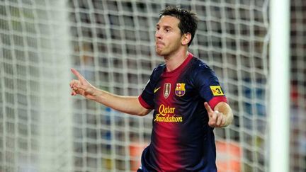 Lionel Messi (Barcelone) dans ses oeuvres