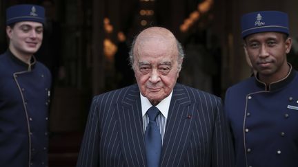 Egyptian businessman Mohamed al-Fayed on June 27, 2016 in Paris. (KAMIL ZIHNIOGLU / SIPA)