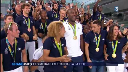 JO 2016 : les médaillés français à la fête