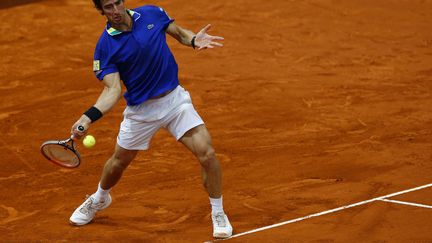 Pablo Cuevas continue sa route à Madrid. (KIKO HUESCA / EFE)