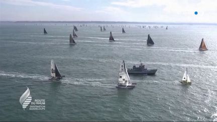 Départ de la Route du Rhum