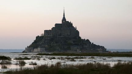 Le Mont-Saint-Michel (27 avril 2013)
 (Charly Triballeau / AFP)