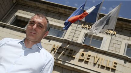 Jean-Christophe Angelini, le maire de Porto-Vecchio, en 2020. (PASCAL POCHARD-CASABIANCA / AFP)