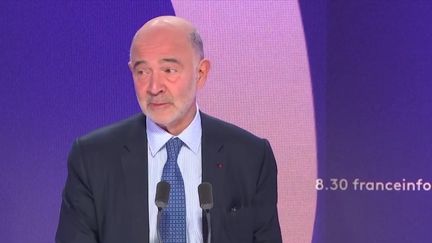 Pierre Moscovici, président de la Cour des comptes, le 16 décembre 2024 sur franceinfo. (FRANCEINFO / RADIO FRANCE)