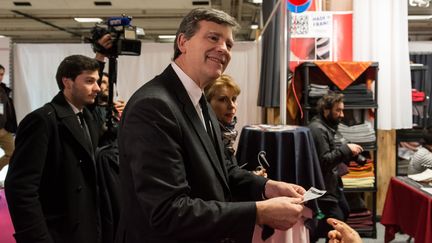 Arnaud Montebourg, candidat à la primaire de la gauche, le 18 novembre 2016, à Paris. (JULIEN MATTIA / NURPHOTO)