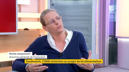 Karine Jacquemart, directrice générale de l'ONG Foodwatch, explique pourquoi la nouvelle loi alimentation n'est pas à la hauteur des ambitions initiales d'Emmanuel Macron.