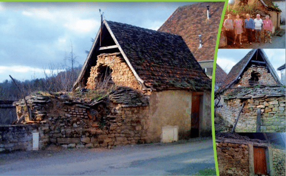 Capture d'&eacute;cran du prospectus de la mairie d'Astaillac pour la r&eacute;novation de son four &agrave; pain. (MAIRIE D'ASTAILLAC / FRANCETV INFO)