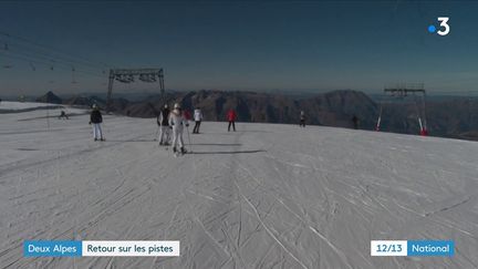 Deux-Alpes : retour du ski en piste après deux ans de fermeture