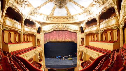 Le théâtre de l'Athénée rénové (19 septembre 2016)
 (Bertrand Guay / AFP)