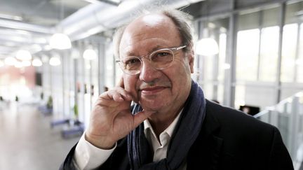 Portrait de Jérôme Deschamps, créateur de la troupe des Deschiens. (DYLAN MEIFFRET / MAXPPP)