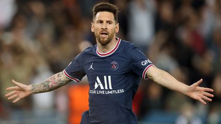 Lionel Messi à Paris le 19 octobre 2021. (JAN WOITAS / DPA)