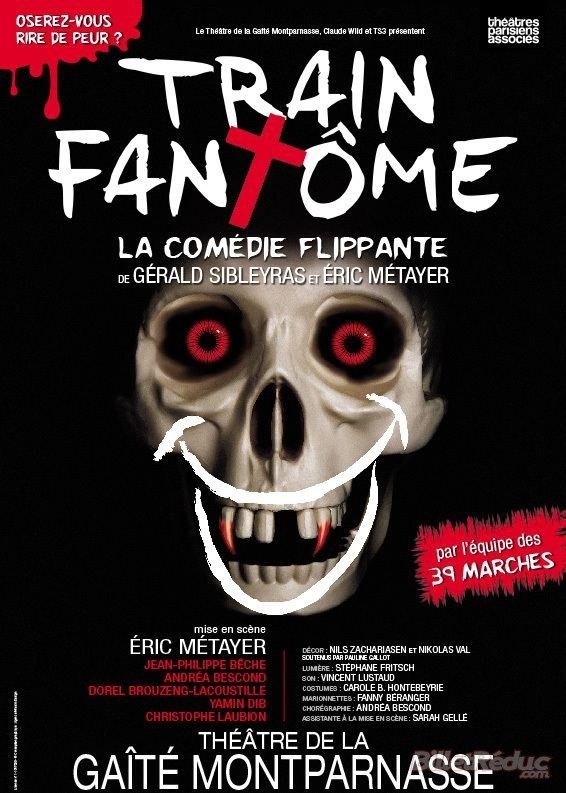 L'affiche de la pièce "Train Fantôme"
 (DR)