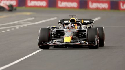 Max Verstappen (Red Bull) lors du Grand Prix d'Australie de Formule 1, le 2 avril 2023 (MAXPPP)