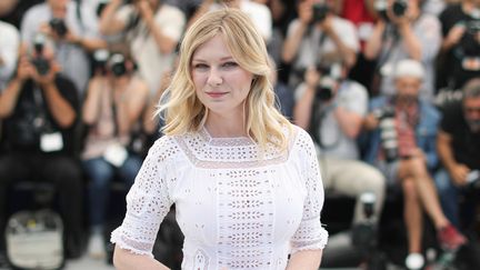 L'actrice Kirsten Dunst au 70e Festival de Cannes le 24 mai 2017. (VALERY HACHE / AFP)